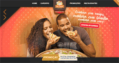 Desktop Screenshot of ducheffpizzaria.com.br